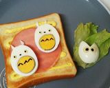 卵で簡単トトロデコトースト♡キャラ弁にも作り方5写真