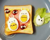 卵で簡単トトロデコトースト♡キャラ弁にも作り方6写真