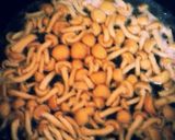★なめこ・とろろ素麺★作り方1写真