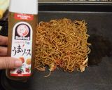 ブルドック うまソース♡オム焼きそば作り方1写真