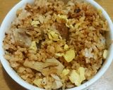 残り物チキンライス作り方9写真