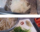 鶏挽肉の野菜炒め☆タイ風！作り方1写真