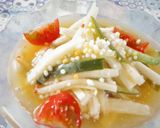 一番シンプル♪＊夏野菜のさっぱり冷や汁＊作り方5写真