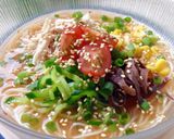 おすすめ♡冷麺風スープdeぶっかけ素麺作り方2写真