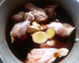 手羽元の甘辛こってり煮♪作り方1写真