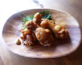 手羽元の甘辛こってり煮♪作り方4写真