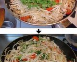 鶏挽肉の野菜炒め☆タイ風！作り方6写真