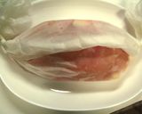 レンジで簡単！！蒸し鶏の葱ソース作り方3写真