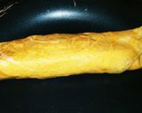 オクラとチーズ入り卵焼き作り方4写真