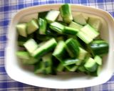 トマラー油で♪ヒヨコ豆と胡瓜の炒め✿作り方2写真