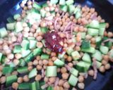 トマラー油で♪ヒヨコ豆と胡瓜の炒め✿作り方6写真