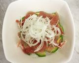 生ハムとカニかまのアボカ丼♡作り方7写真