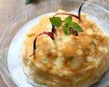 ヨーグルトクリームのフルーツミルクレープ作り方25写真