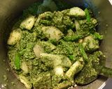 緑野菜とポテトのジェノベーゼ・パスタ☆作り方4写真