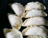 採れたバジルを使って♪簡単バジル餃子作り方6写真
