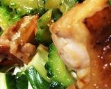 ゴーヤチャンプルより簡単！「鶏肉ゴーヤ」作り方7写真