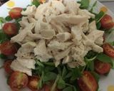 豆苗バンバンジー作り方5写真