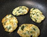ズッキーニのわたと種でプチお好み焼き風作り方7写真