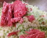 焼餃子、餡はみじん切り♪作り方5写真