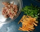 ◆簡単&１５分調理♡ごま香るチャプチェ◆作り方1写真