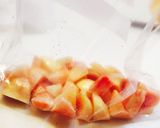 すっきり甘〜い＊桃のジェラート作り方1写真