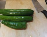 打ち豆とキュウリの簡単ザーサイ風作り方1写真