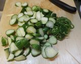 打ち豆とキュウリの簡単ザーサイ風作り方2写真