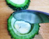 大根おろしでさっぱり！ゴーヤの肉詰め揚げ作り方2写真