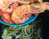 フィリピン料理＊エビのココナッツミルク煮作り方6写真