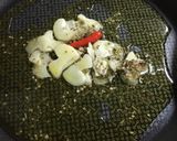タコのペペロンチーノ風パスタ作り方1写真