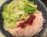 ゴマだれレタスそうめん作り方4写真