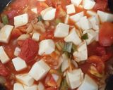 ねぎと豆腐のトマトチリソース煮作り方8写真