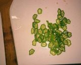 冷たい卵黄納豆オクラそば作り方1写真