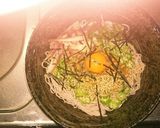 冷たい卵黄納豆オクラそば作り方5写真