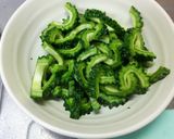 ゴーヤと厚揚げの味噌チャンプルー作り方1写真