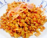 男のぶっこみ辛口納豆焼き飯作り方5写真