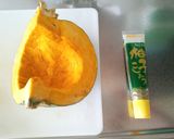 お鍋ひとつでお手軽 パンプキンスープ作り方1写真