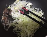 コンビニ材料でパスタ作り方1写真