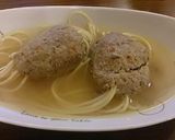 にょろにょろスープハンバーグ作り方7写真