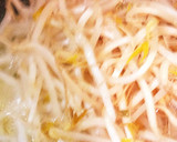スライス梨ともやしと☆ラ王の冷やし中華作り方2写真