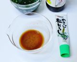 簡単一品❀クラゲとワカメのわさびポン酢❀作り方2写真