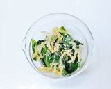 簡単一品❀クラゲとワカメのわさびポン酢❀作り方3写真