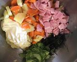 残り焼きそばで定食作り方10写真