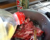 最速の大和煮の牛丼作り方5写真
