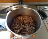 最速の大和煮の牛丼作り方10写真