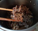 最速の大和煮の牛丼作り方11写真