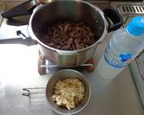 最速の大和煮の牛丼作り方12写真