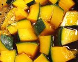 フライパンで かぼちゃの煮物作り方6写真