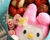 簡単☆マイメロのキャラ弁(マイメロディ)作り方7写真