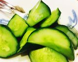 おでんの素で簡単！屋台の味きゅうりの漬物作り方3写真